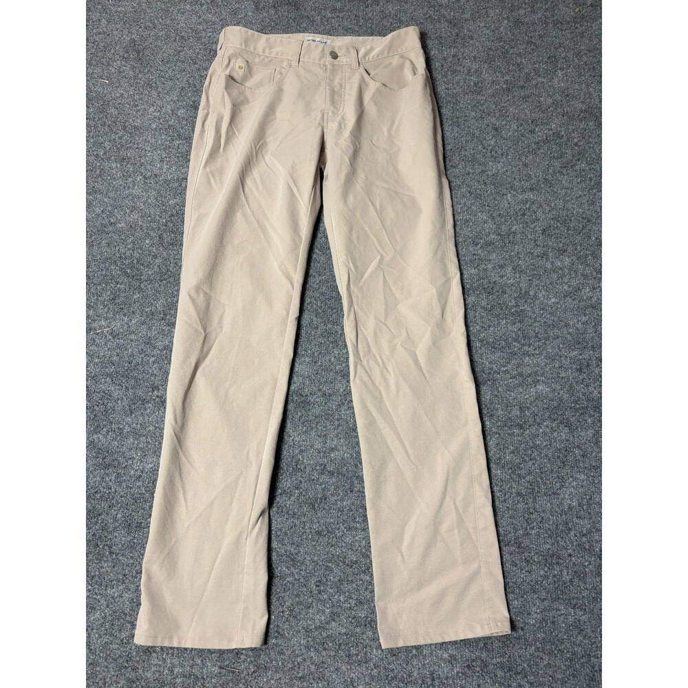Peter Millar Khaki Pants Mens 31 / 32 Polyester